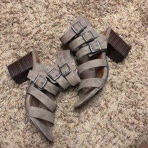 Heeled sandals